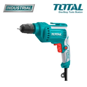 Taladro atornillador eléctrico 500 W – mandril 10 mm, velocidad variable