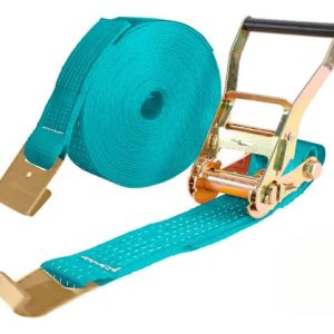 ESLINGA CON GANCHO PLACA Y TRINQUETE 5T 50 MM X 10