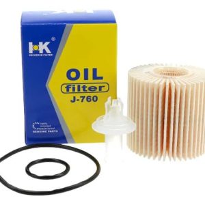 Filtro de aceite HU 7019 Z — insert “metal‑free” con junta, recambio técnico sin marca visible para Toyota RAV4 2.5L (2009‑2018)