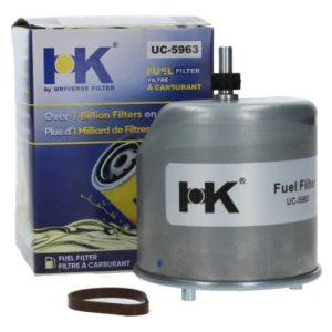 Filtro de petróleo WK‑9034Z / UC‑5963 para motores 1.6 HDi (serie DV6; Citroën, Peugeot, Mitsubishi, Toyota)