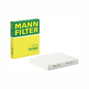 Filtro de polen Hyundai Accent Prime (2005–2010) – MANN‑FILTER CU 2506‑2 / panel partículas 251 × 100 × 12 mm, sin carbón