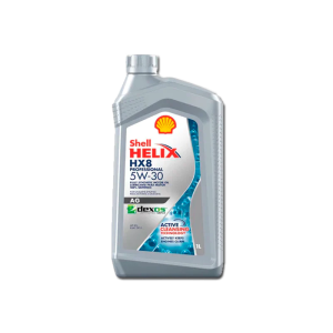 Aceite Shell Helix HX8 Professional AG 5W‑30 (1 L) – rendimiento confiable para motores GM