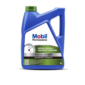 Mobil PermaZone 50/50 4 L – refrigerante anticorrosivo verde prediluido, protección integral contra congelamiento, sobrecalentamiento y oxidación