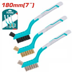 CONJUNTO DE CEPILLOS ABRASIVOS DE 3 PIEZAS