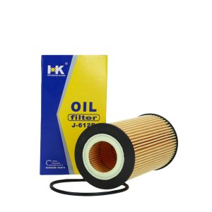 Filtro de aceite HU 719/8 x / J‑612B — elemento insert “metal‑free” con junta, recambio técnico sin marca visible para Volvo V40 (2004–2012) y compatibles VAG/Ford