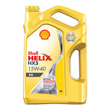 Aceite Shell Helix HX5 SN 15W‑40 (4 L) – protección activa y transporte multifuente de bajo coste