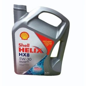 Aceite Shell Helix HX8 ECT 5W‑30 (5 L) – sintético moderno compatible con DPF
