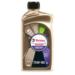 Aceite de engranajes Total TRAXIUM DUAL 9 FE 75W‑90 – presentación 12 × 1 L para transmisión y ejes